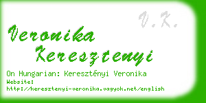 veronika keresztenyi business card
